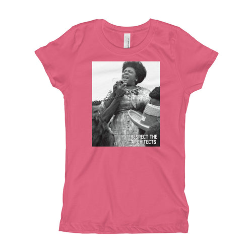 Fannie Lou Hamer - Respect The Architects Girl's T-Shirt