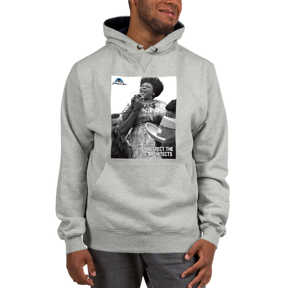 Fannie Lou Hamer - Respect the Architects Champion Hoodie