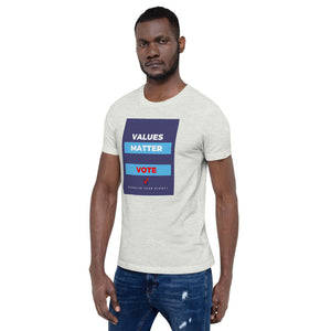 Values Matter Short-Sleeve Unisex T-Shirt