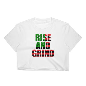 Rise and Grind Women's Crop Top